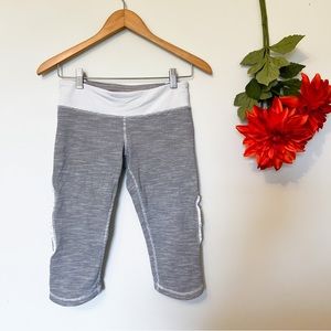lululemon | run fast and free crop wee are from space 6
